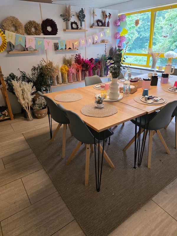 Offener Kreativworkshop für Kids 27.09.25 -  Trockenblumenkranz basteln in Hennef