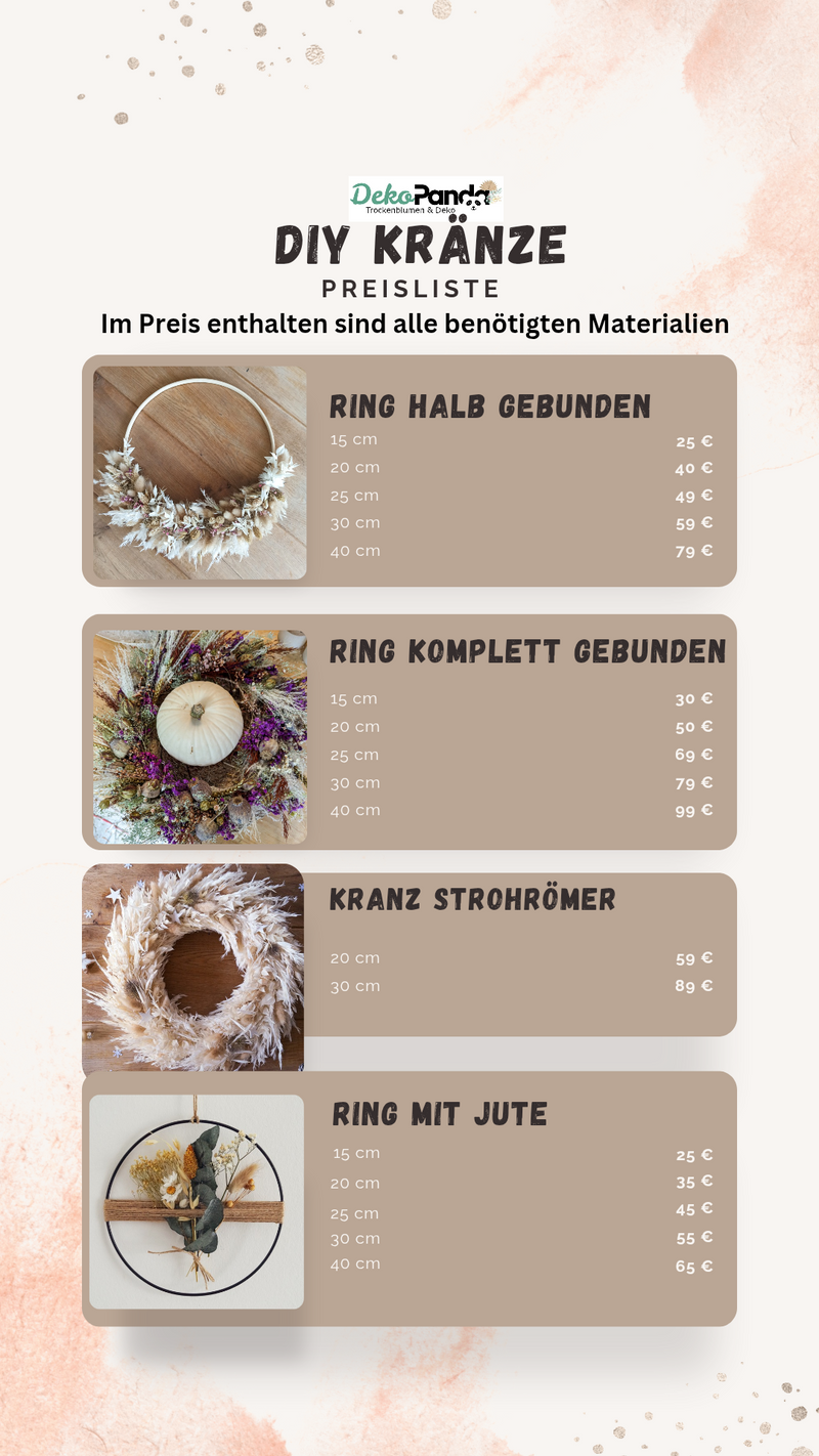 Offener Workshop Herbstkranz - 12.10.2025 Hennef