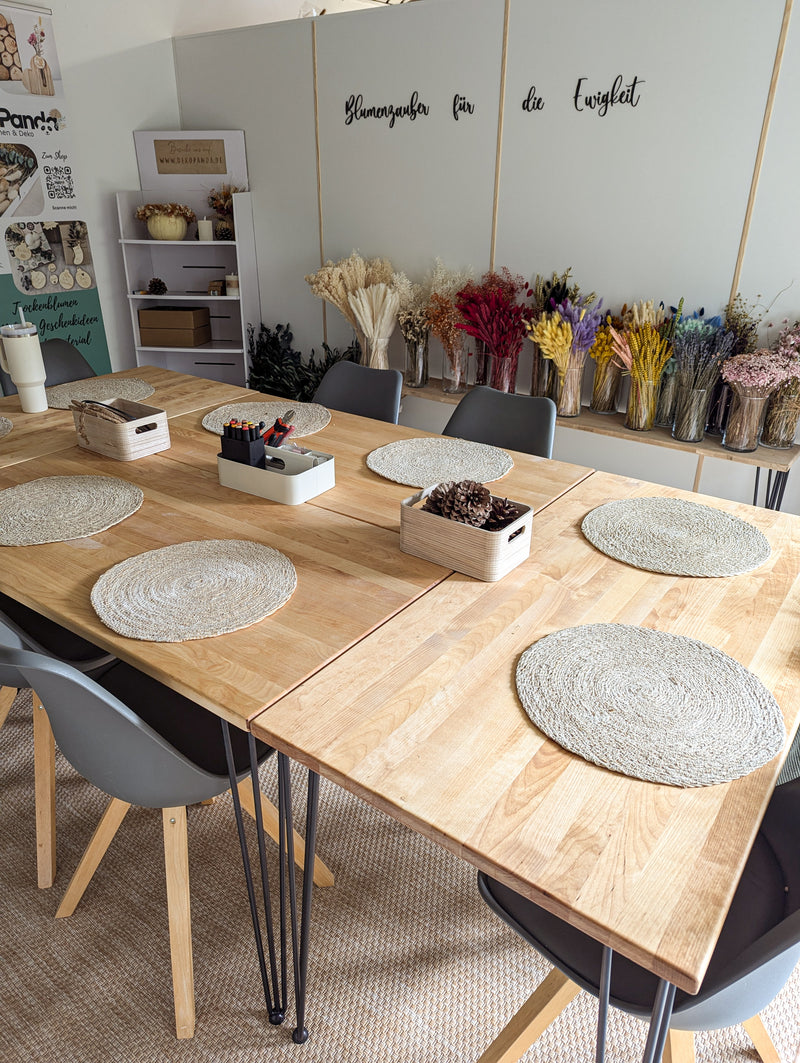 Offener Kreativworkshop für Kids 27.09.25 -  Trockenblumenkranz basteln in Hennef
