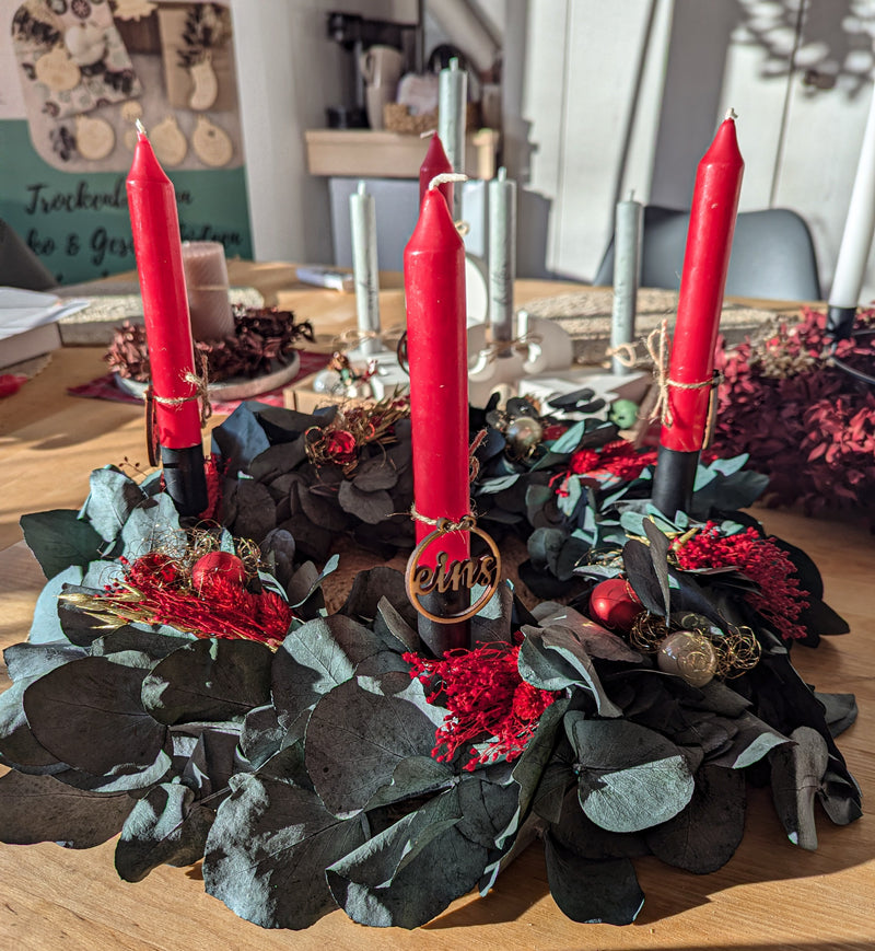 Offener Workshop Adventskranz binden aus Trockenblumen - 09.11.2025 Hennef