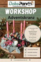Workshop Adventskranz - 22.11.2026 Hennef