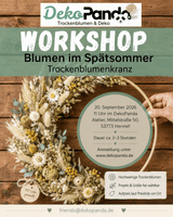 Blumenkranz Workshop im September 20.09.26 in Hennef - DekoPanda