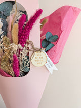 Blumenstrauß in Papiertasche - DekoPanda