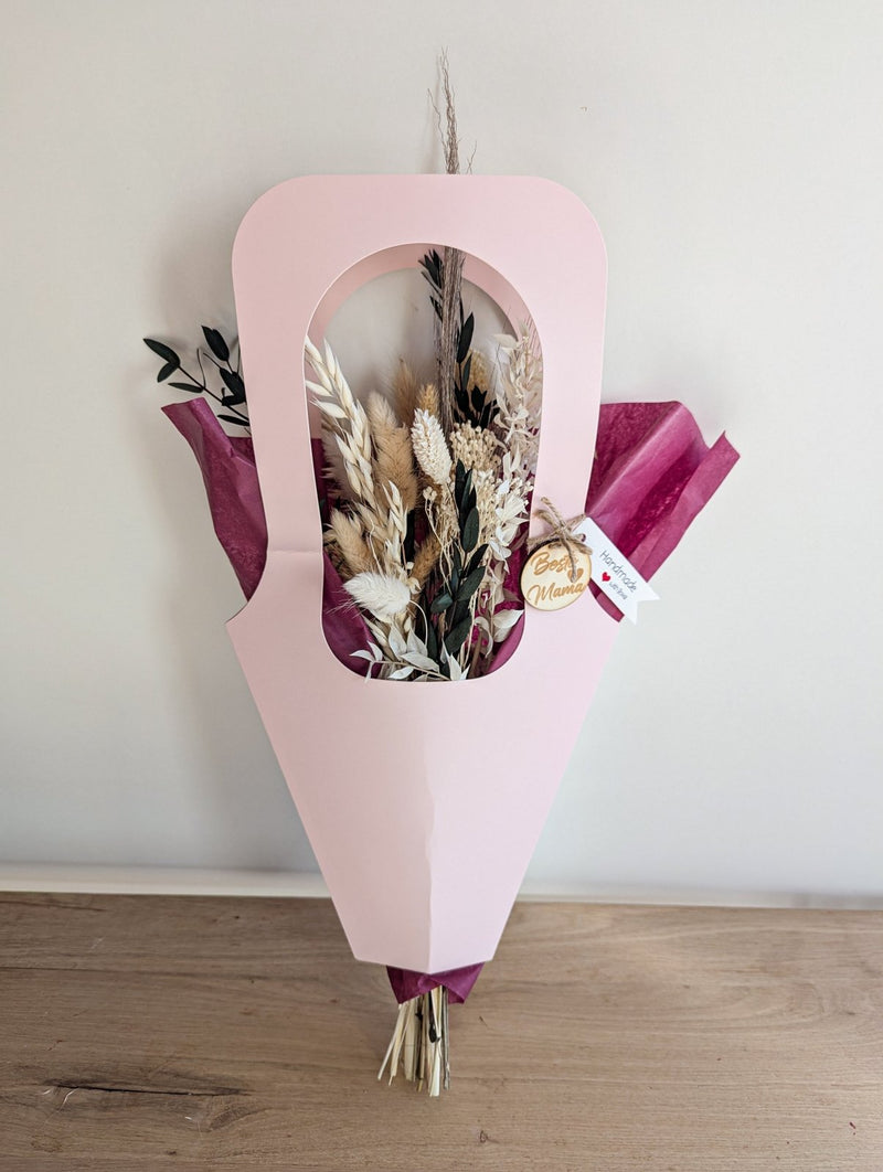 Blumenstrauß in Papiertasche - DekoPanda