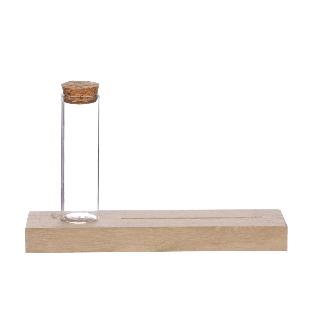 Praktischer Holz-Reagenzglasständer Mit 21 Mm Bohrung – 6 Plätze, Passend Für 14–17 Mm Röhrchen, 25 Ml – Für Labor & Küche Praktischer Holz-Reagenzglasständer Mit 21 Mm Bohrung – 6 Plätze, Passend Für 14–17 Mm Röhrchen, 25 Ml – Für Labor & Küche