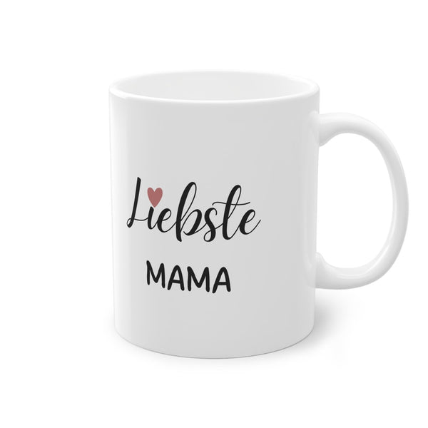 Keramiktasse mit Spruch "Liebste Mama" - DekoPanda