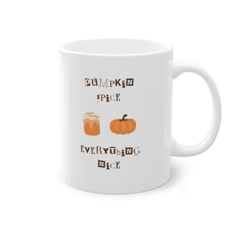 Keramiktasse mit Spruch "Pumpkin Spice" - DekoPanda