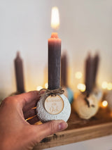 Kerzenhalter "Weihnachtskugel" - DekoPanda