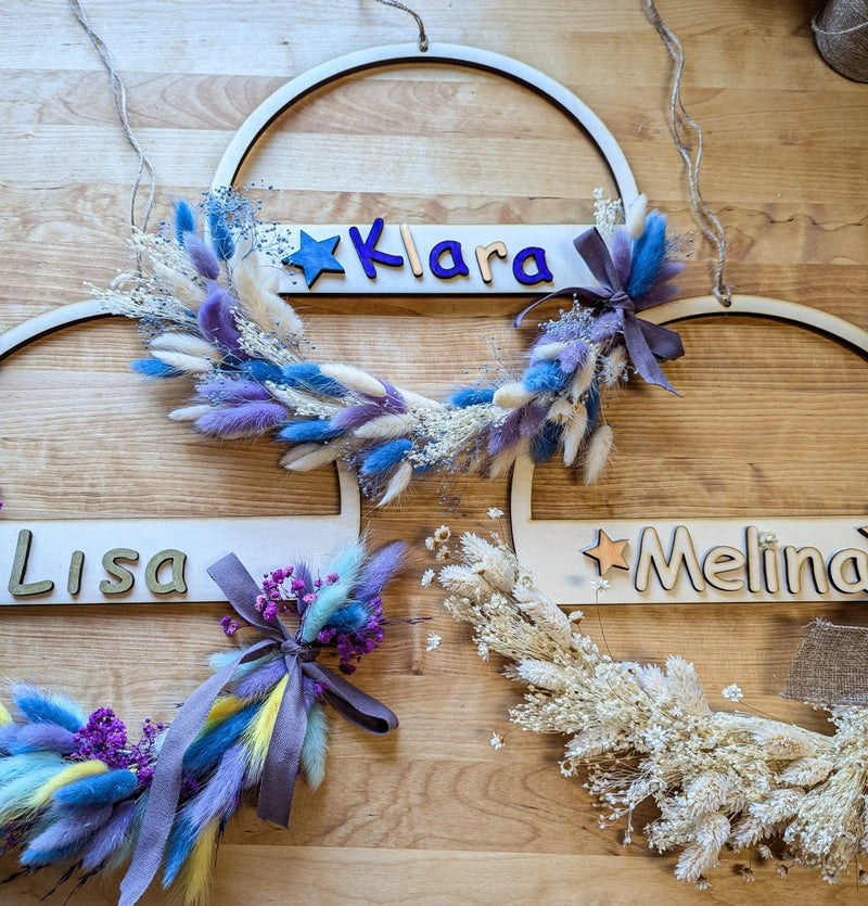Offener Kreativworkshop für Kids 27.09.25 -  Trockenblumenkranz basteln in Hennef