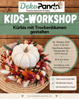Kinderworkshop in den Herbstferien 28.10.26 - DekoPanda