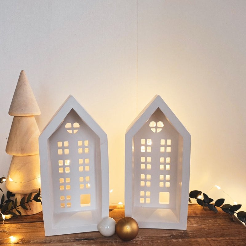 Lichterhaus Adventsdeko handgemacht - DekoPanda