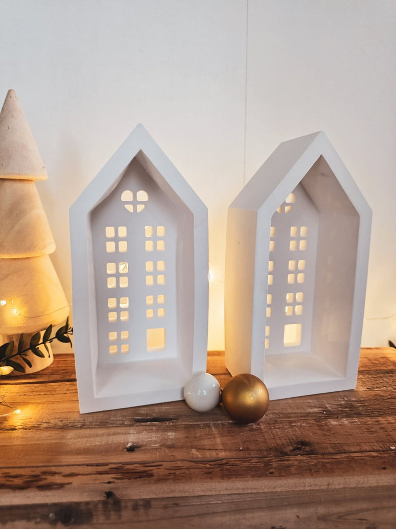 Lichterhaus Adventsdeko handgemacht - DekoPanda