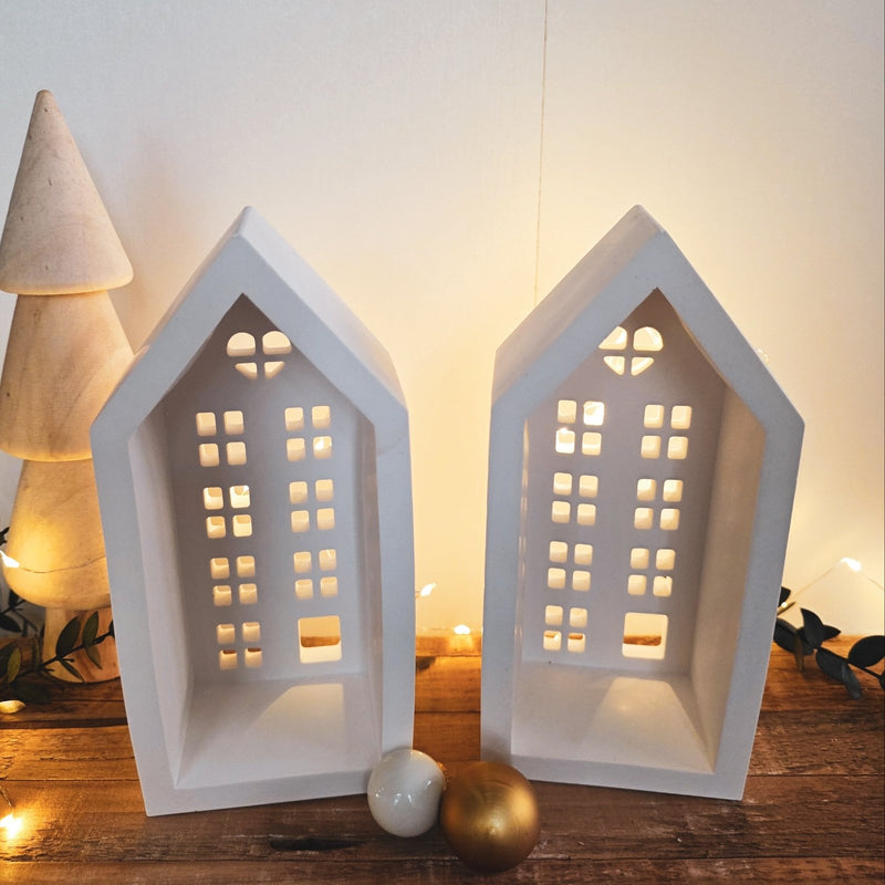 Lichterhaus Adventsdeko handgemacht - DekoPanda