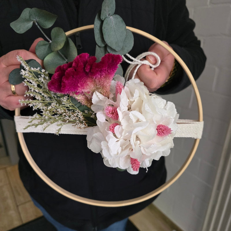 Offener Workshop Trockenblumenkranz 21.09.25 Hennef - DekoPanda