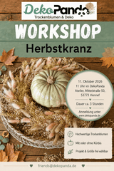 Workshop Herbstkranz - 11.10.2026 Hennef - DekoPanda
