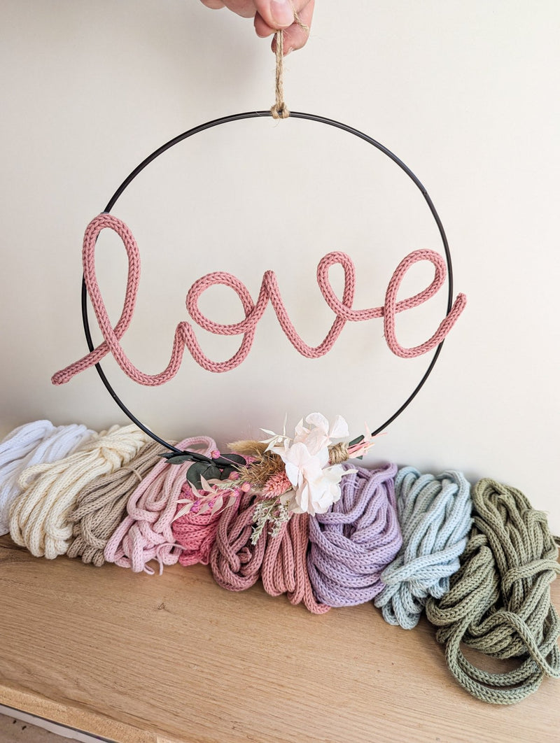 Workshop "Kränze mit Schriftzügen" 01.03.2025 Hennef - DekoPanda