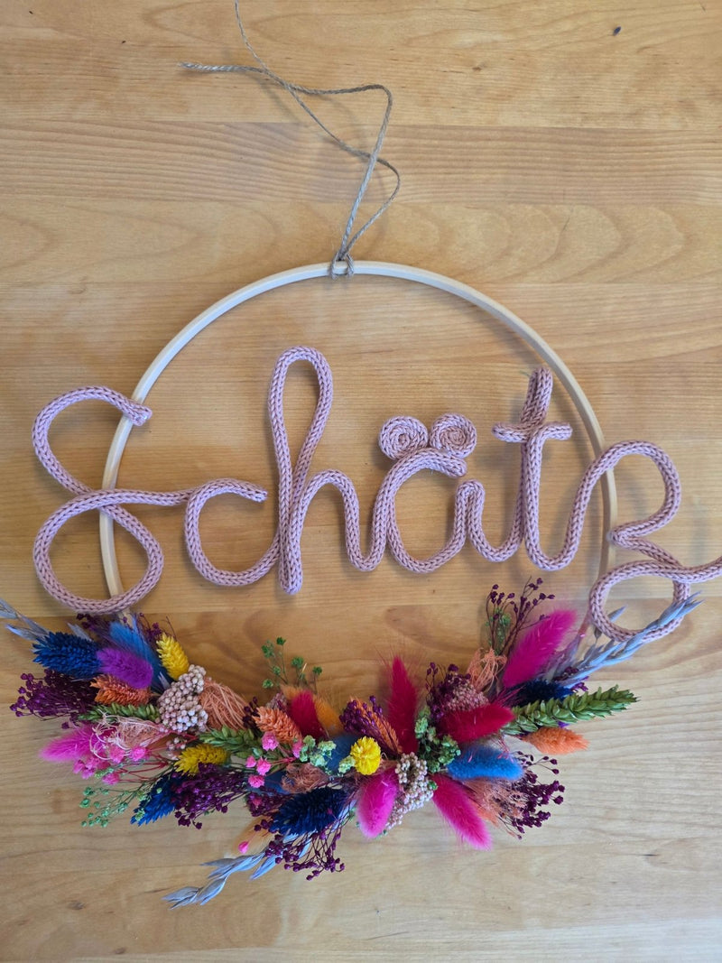 Workshop "Kränze mit Schriftzügen" 01.03.2025 Hennef - DekoPanda