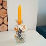 Kerzenglas mit Trockenblumen "Beste Mama" - DekoPanda